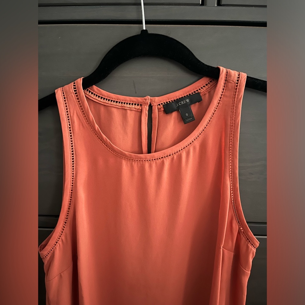 MUST GO J.Crew Burnt Orange Tank